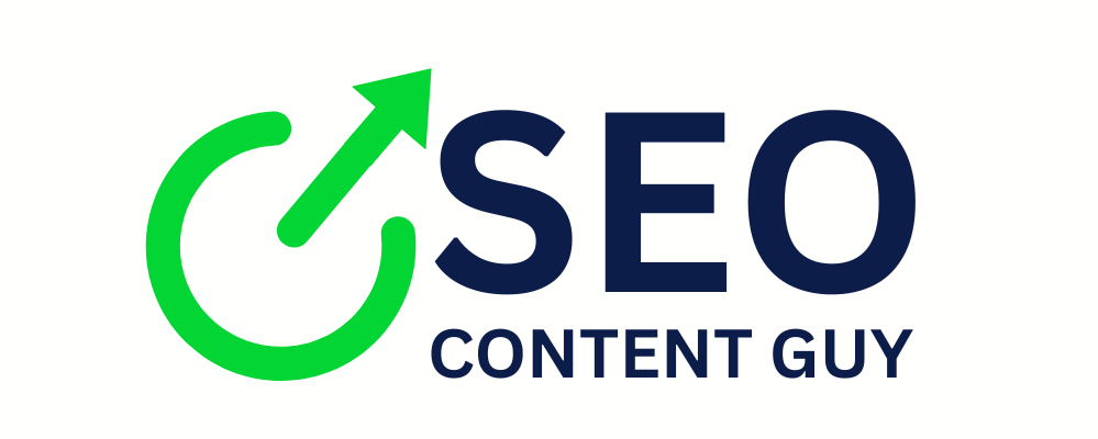 The logo of the SEO brand called SEO Content Guy