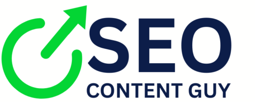 The logo of the SEO brand called SEO Content Guy